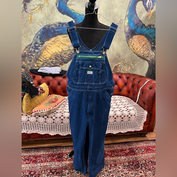 Liberty Blue Denim Overalls - Picture 1 of 6